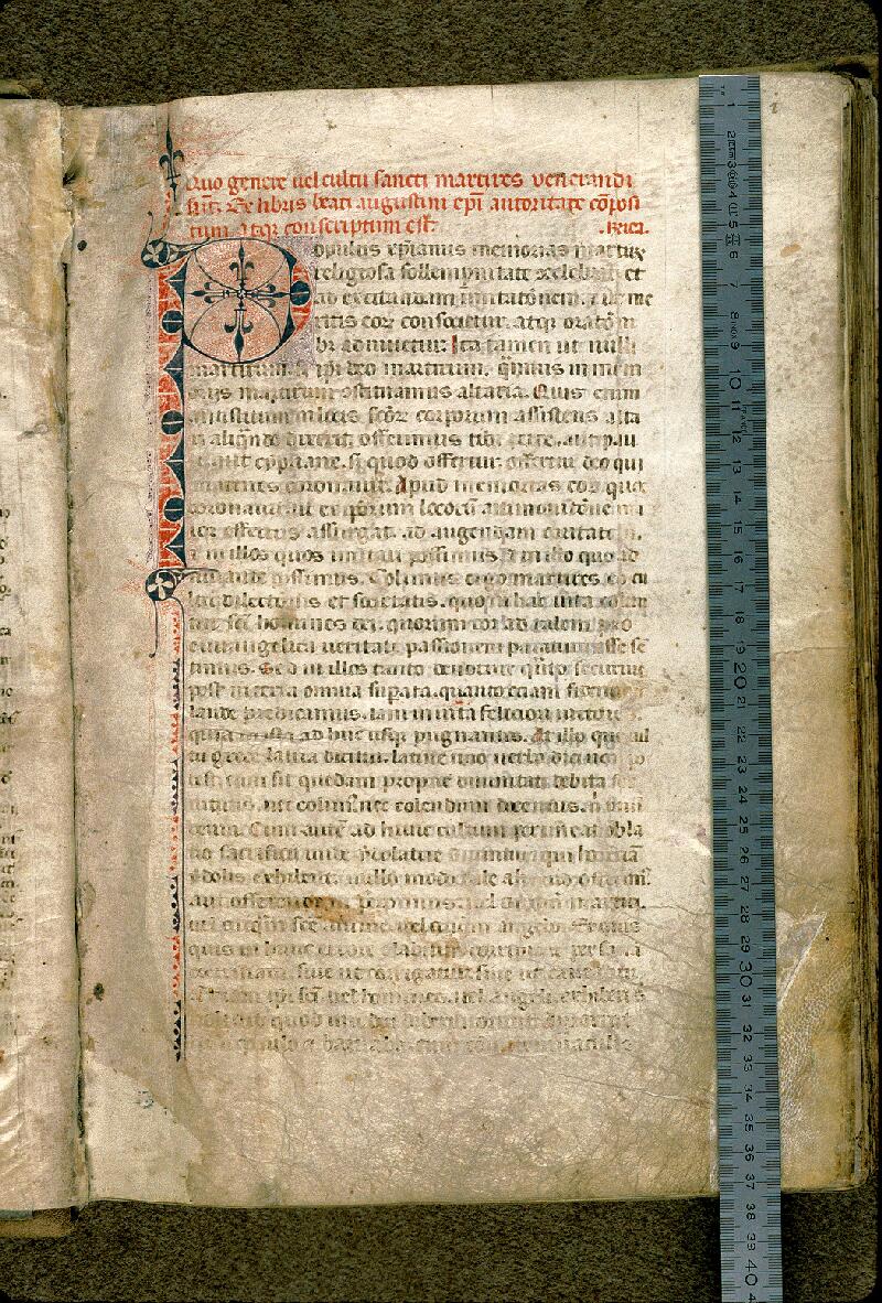 Aix-en-Provence, Bibl. mun., ms. 0014, f. 001 - vue 1