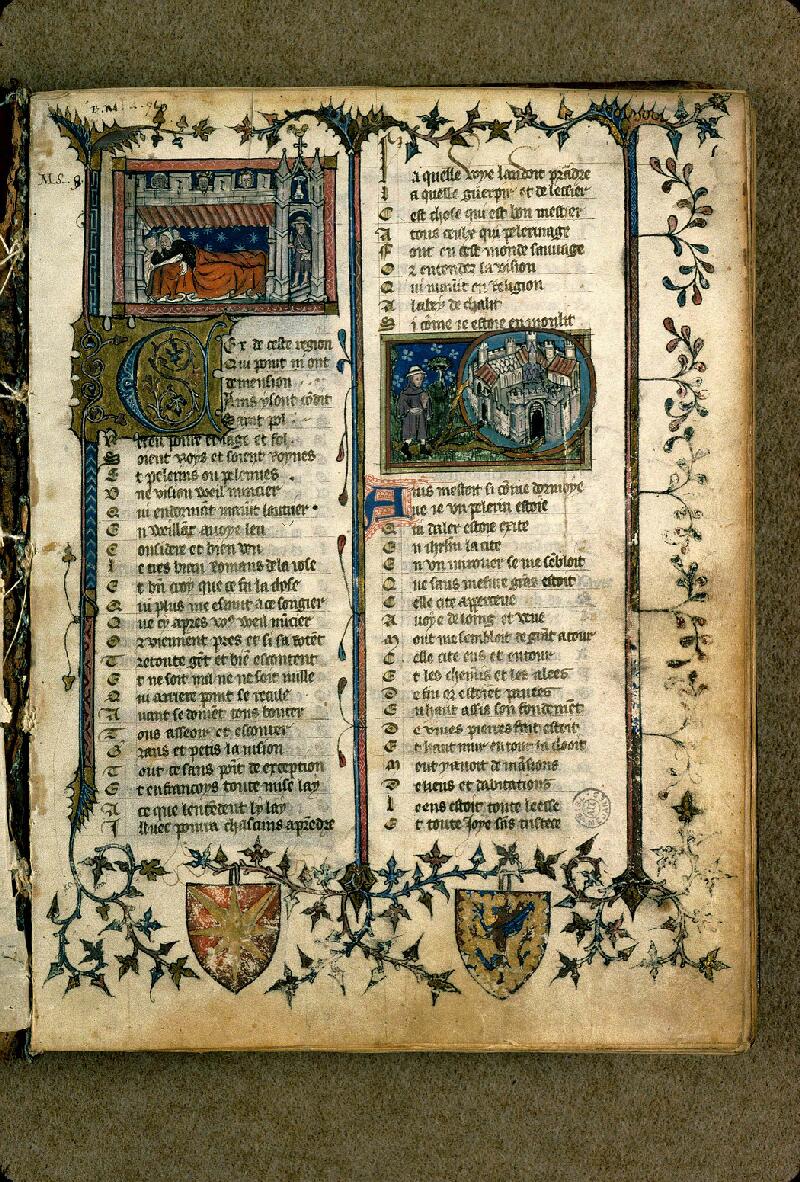 Aix-en-Provence, Bibl. mun., ms. 0110, p. 001 - vue 2