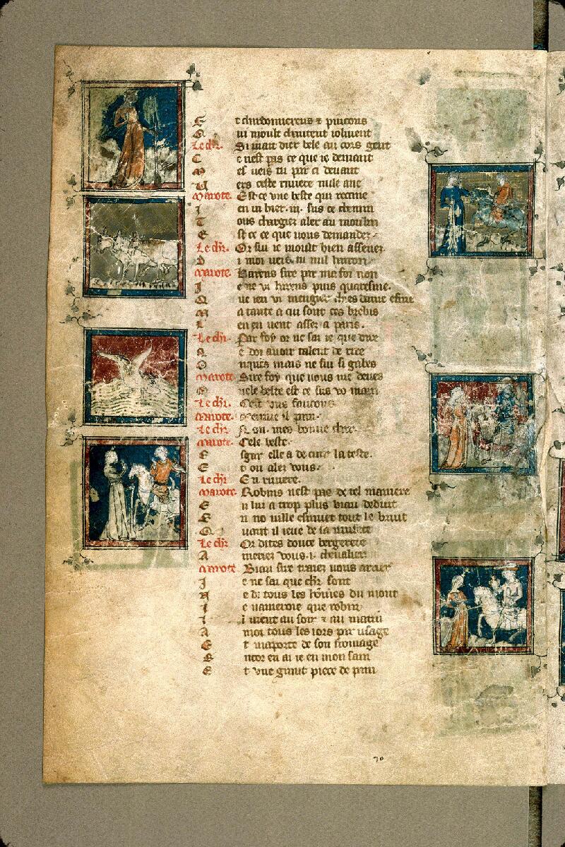Aix-en-Provence, Bibl. mun., ms. 0166, f. 001v - vue 1