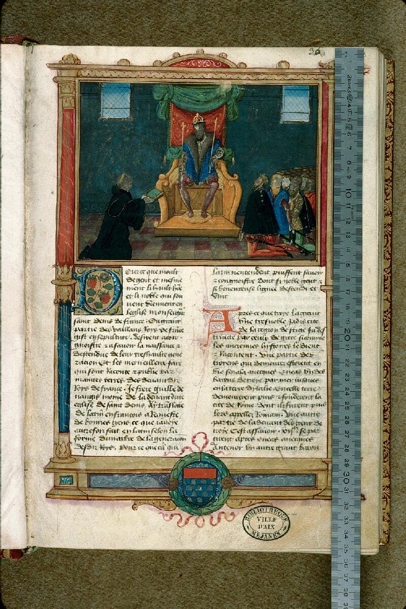 Aix-en-Provence, Bibl. mun., ms. 0431, p. 001 - vue 1