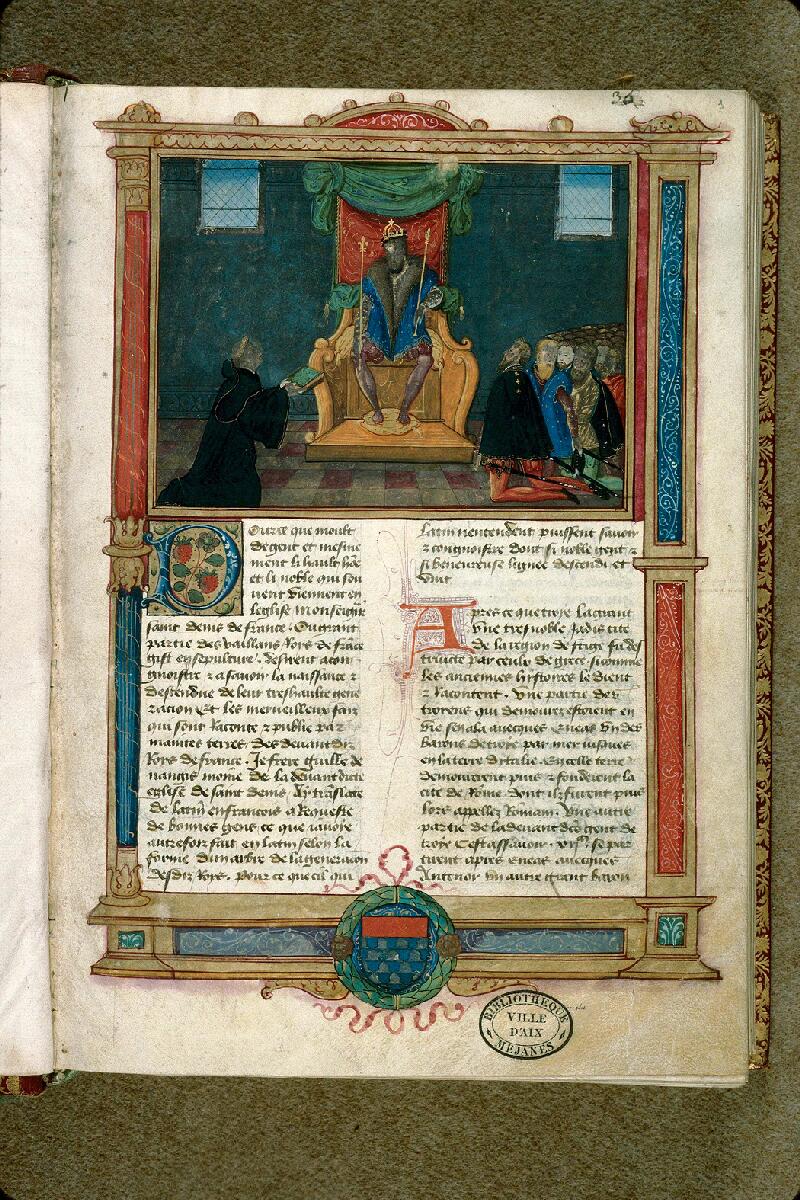 Aix-en-Provence, Bibl. mun., ms. 0431, p. 001 - vue 2