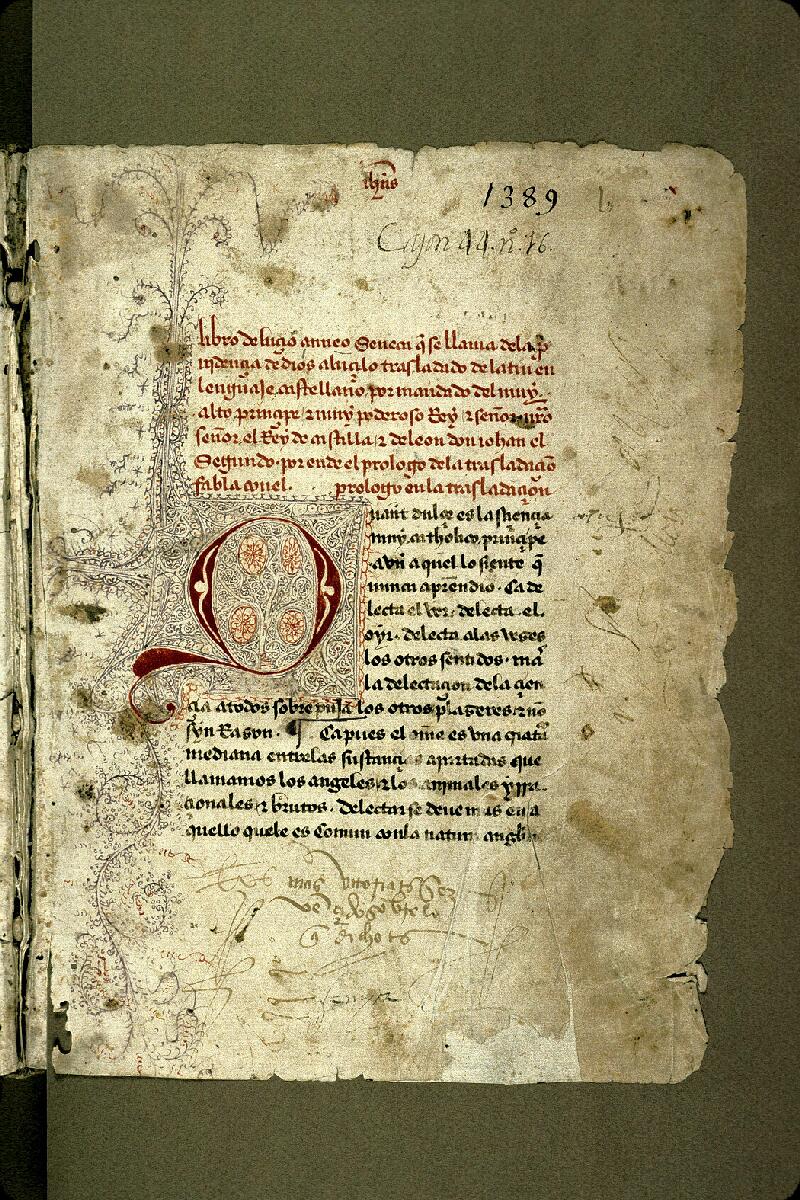 Aix-en-Provence, Bibl. mun., ms. 1524, f. 001 - vue 2