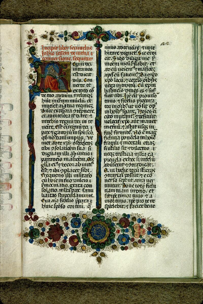 Aix-en-Provence, Bibl. mun., ms. 1528, f. 022 - vue 1