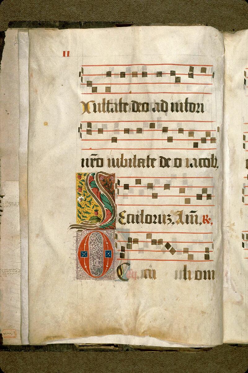 Aix-en-Provence, Bibl. mun., ms. 1551, f. 002v - vue 1