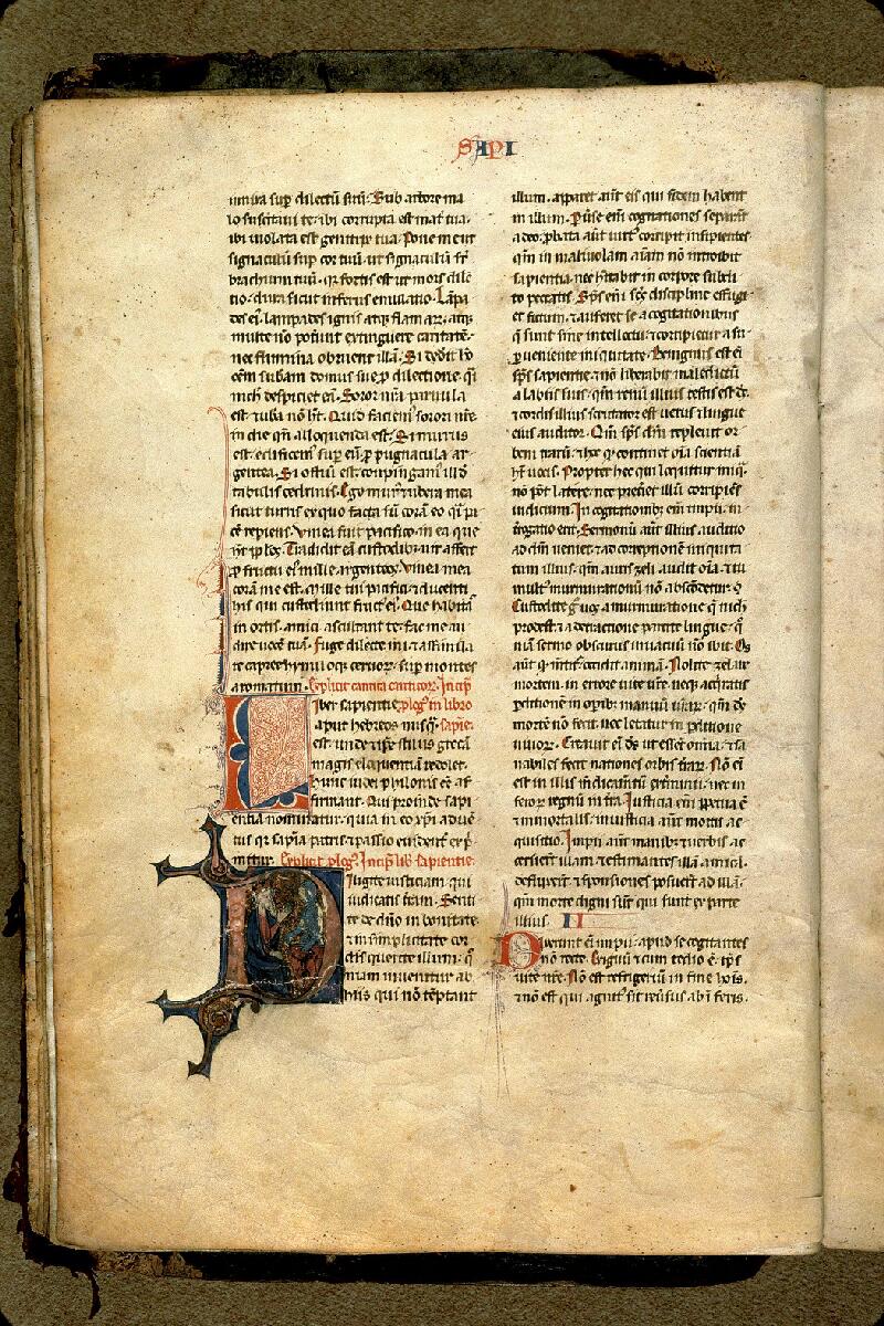 Aix-en-Provence, Bibl. mun., ms. 1554, f. 014v - vue 1