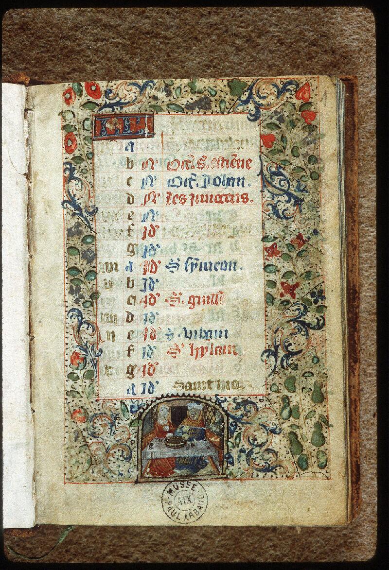 Aix-en-Provence, Bibl. Paul-Arbaud, MS 13, f. 001 - vue 2
