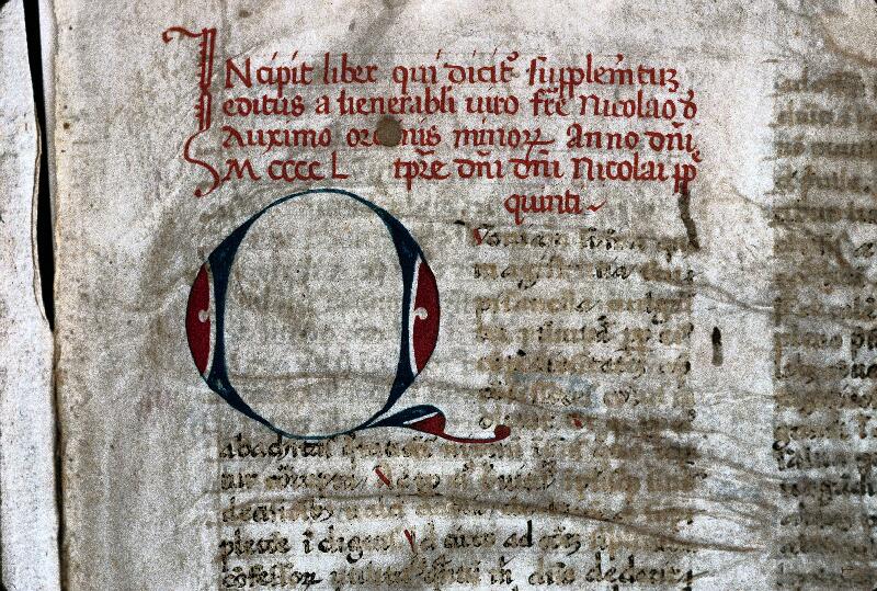 Ajaccio, Bibl. mun., ms. 0008, f. 001 - vue 3