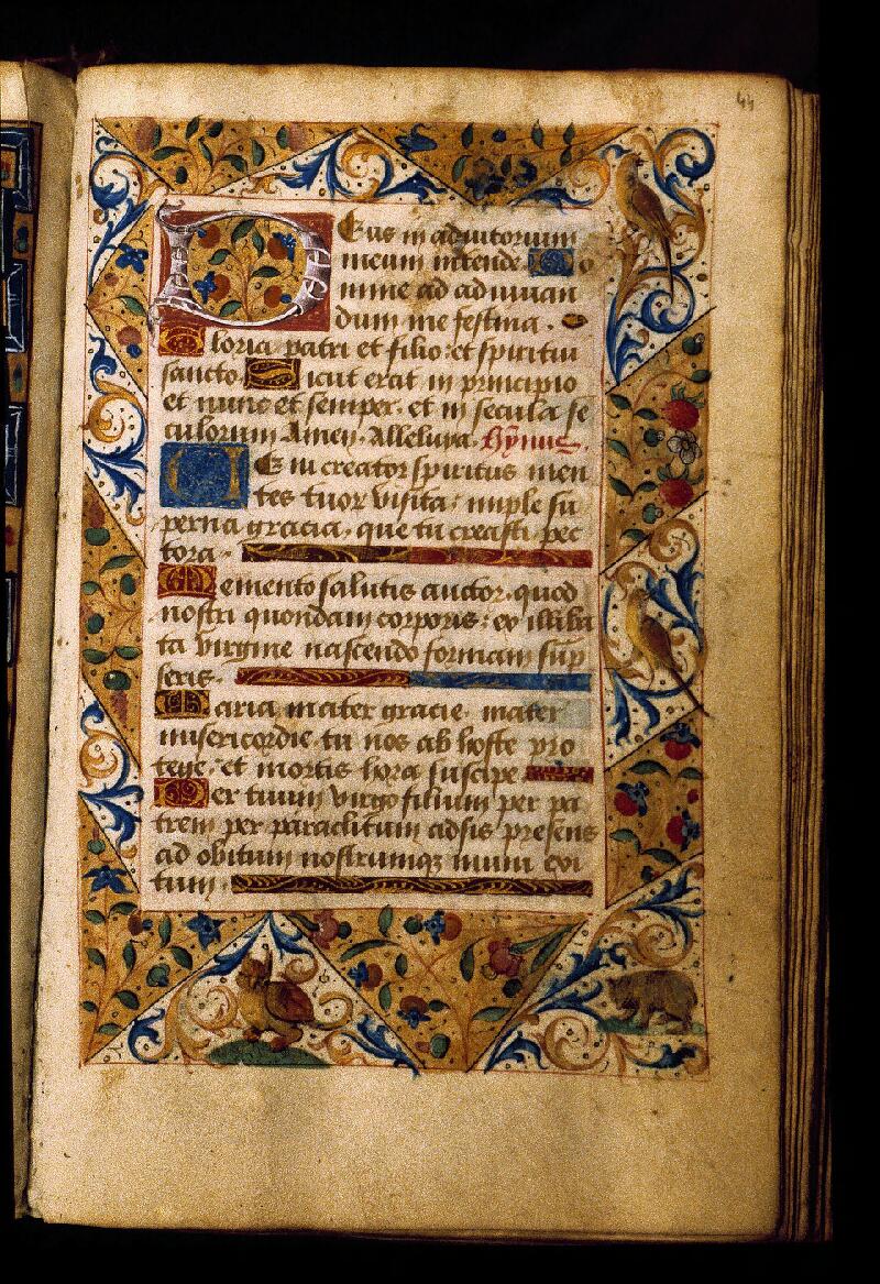Amiens, Bibl. mun., ms. 2556, f. 044 - vue 1