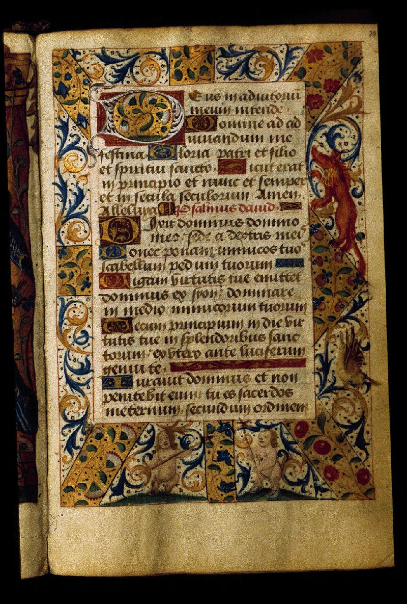 Amiens, Bibl. mun., ms. 2556, f. 070 - vue 1