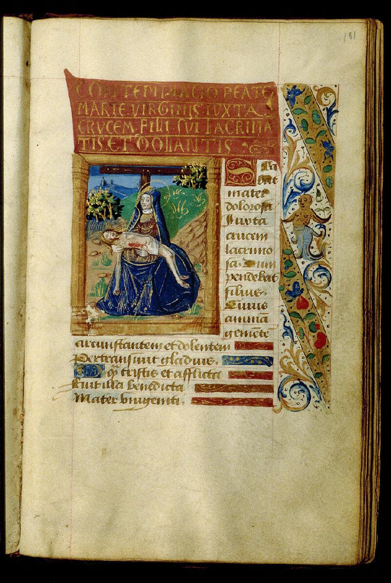Amiens, Bibl. mun., ms. 2556, f. 181 - vue 1