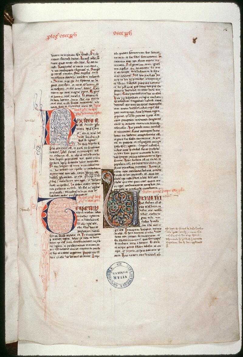 Amiens, Bibl. mun., ms. 0005, t. II, f. 116