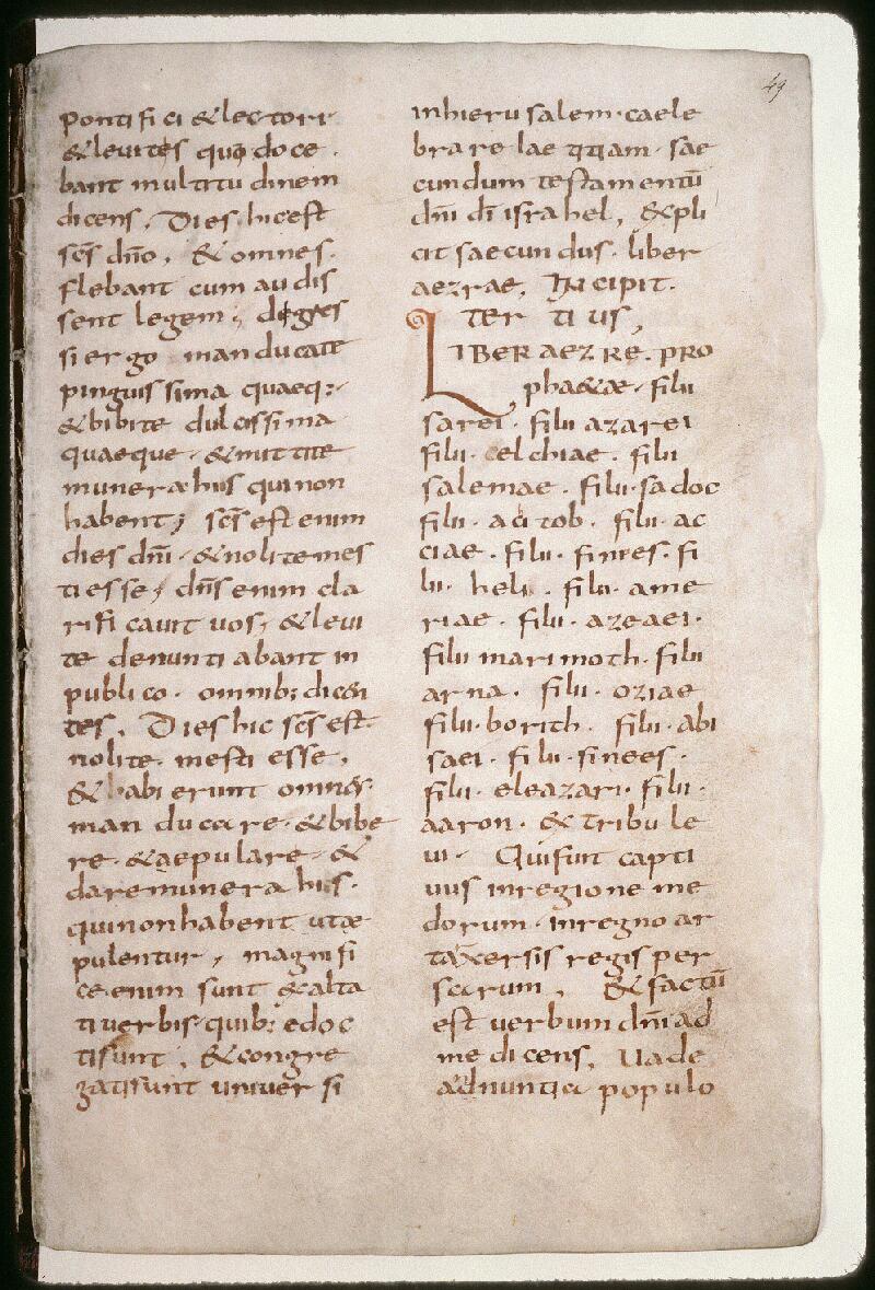 Amiens, Bibl. mun., ms. 0010, f. 049 - vue 2