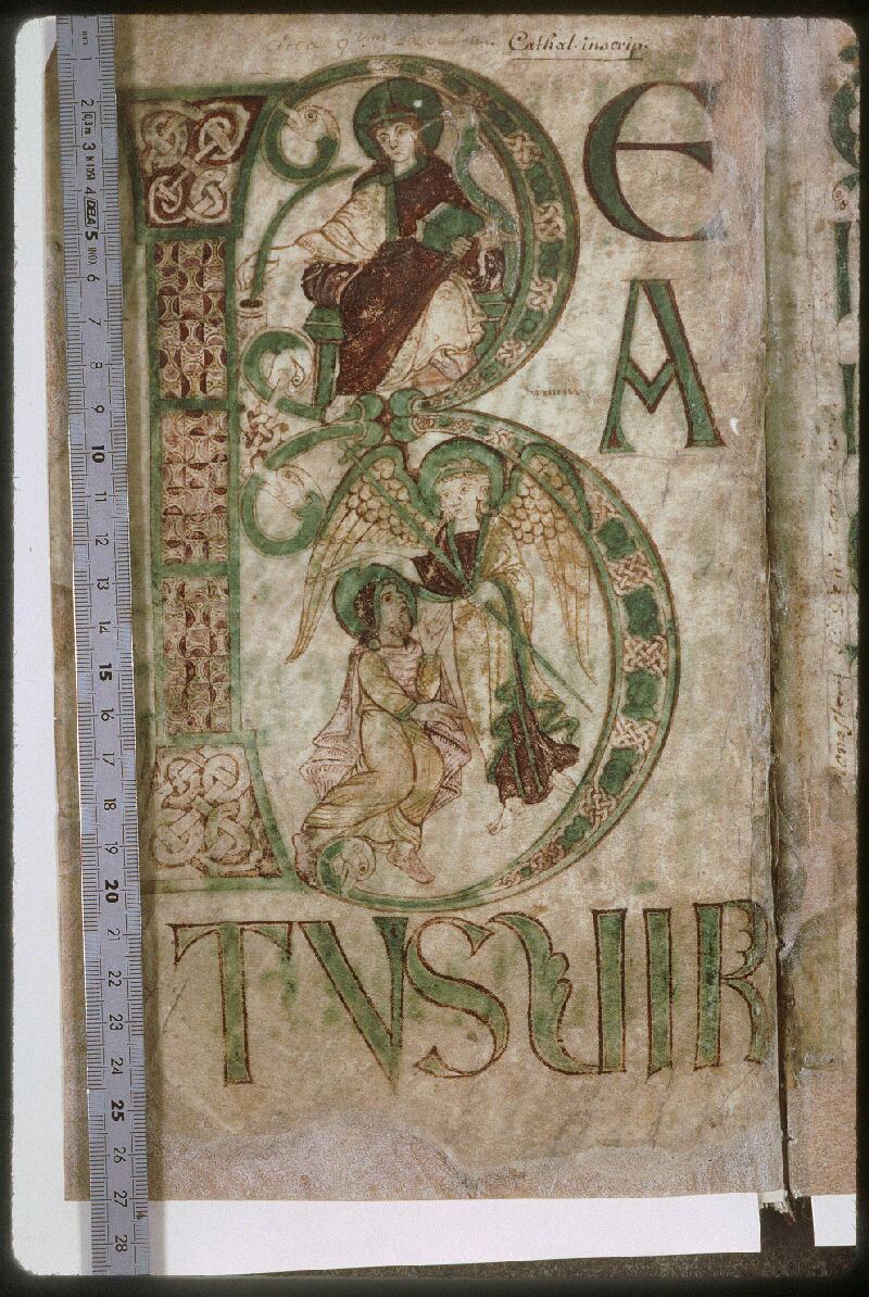 Amiens, Bibl. mun., ms. 0018, f. 001v - vue 1
