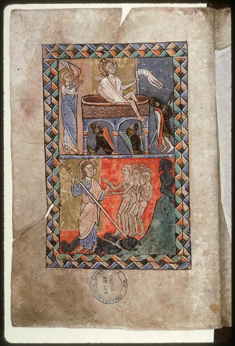 Amiens, Bibl. mun., ms. 0019, f. 009v - vue 1