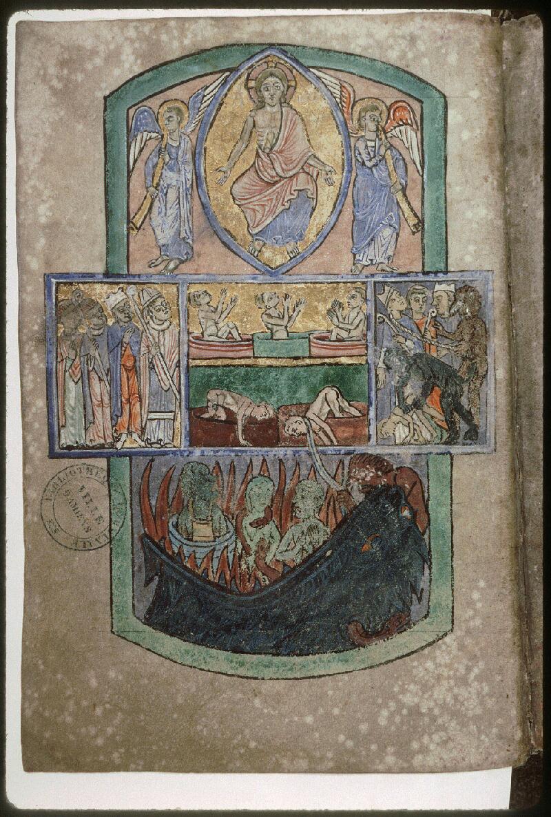 Amiens, Bibl. mun., ms. 0019, f. 012v - vue 1