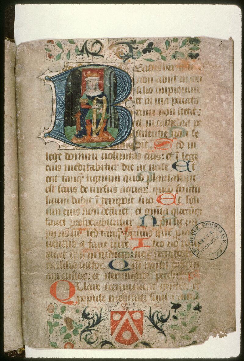 Amiens, Bibl. mun., ms. 0020, f. 007 - vue 2