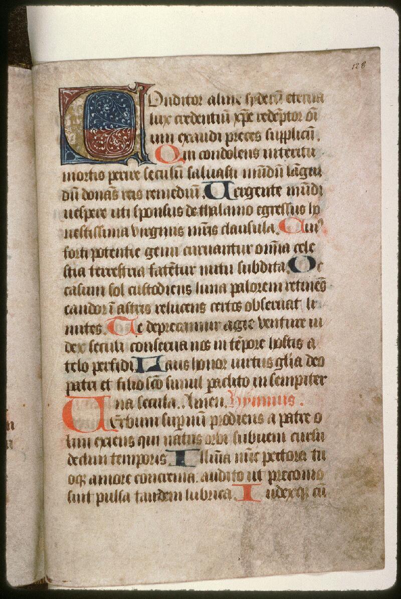 Amiens, Bibl. mun., ms. 0020, f. 128 - vue 1