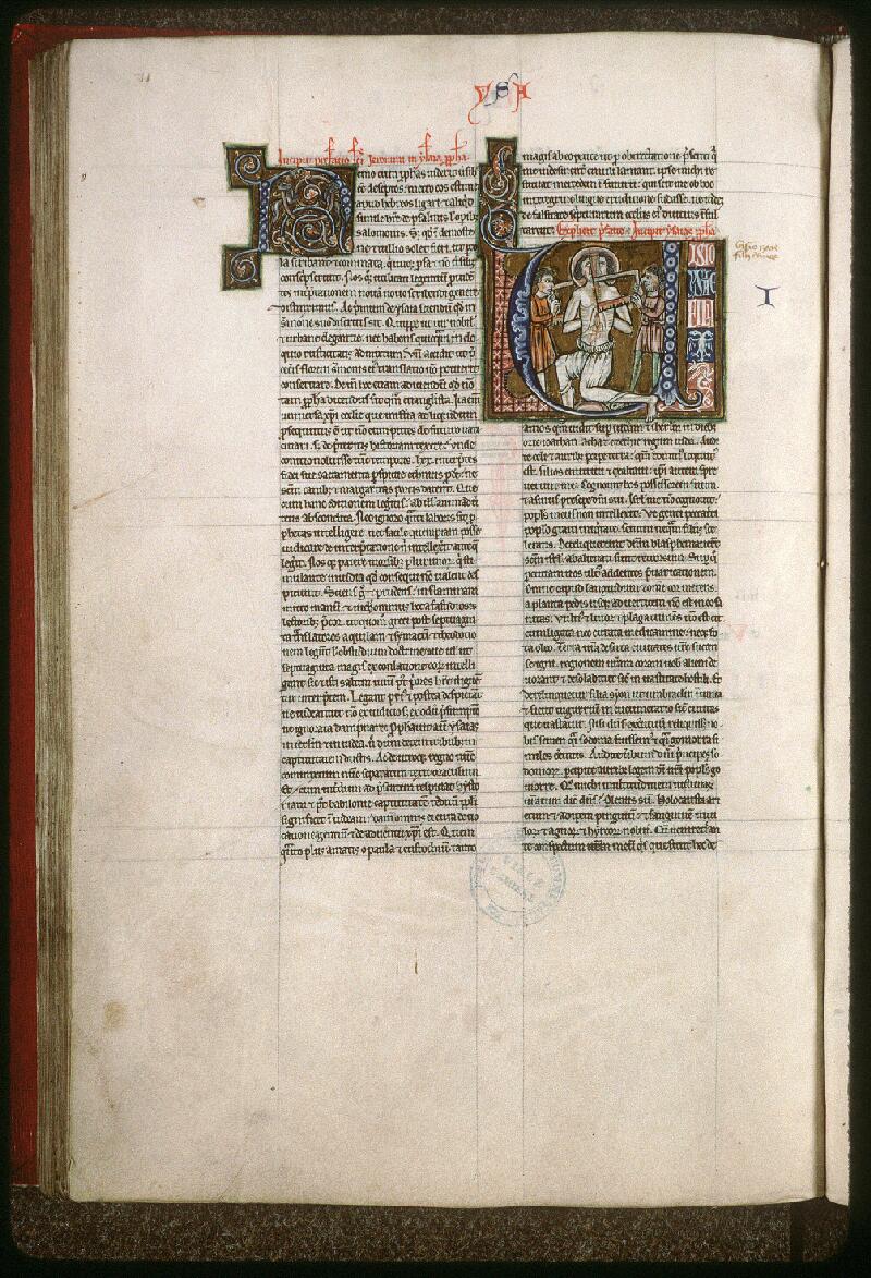 Amiens, Bibl. mun., ms. 0021, f. 098v - vue 1