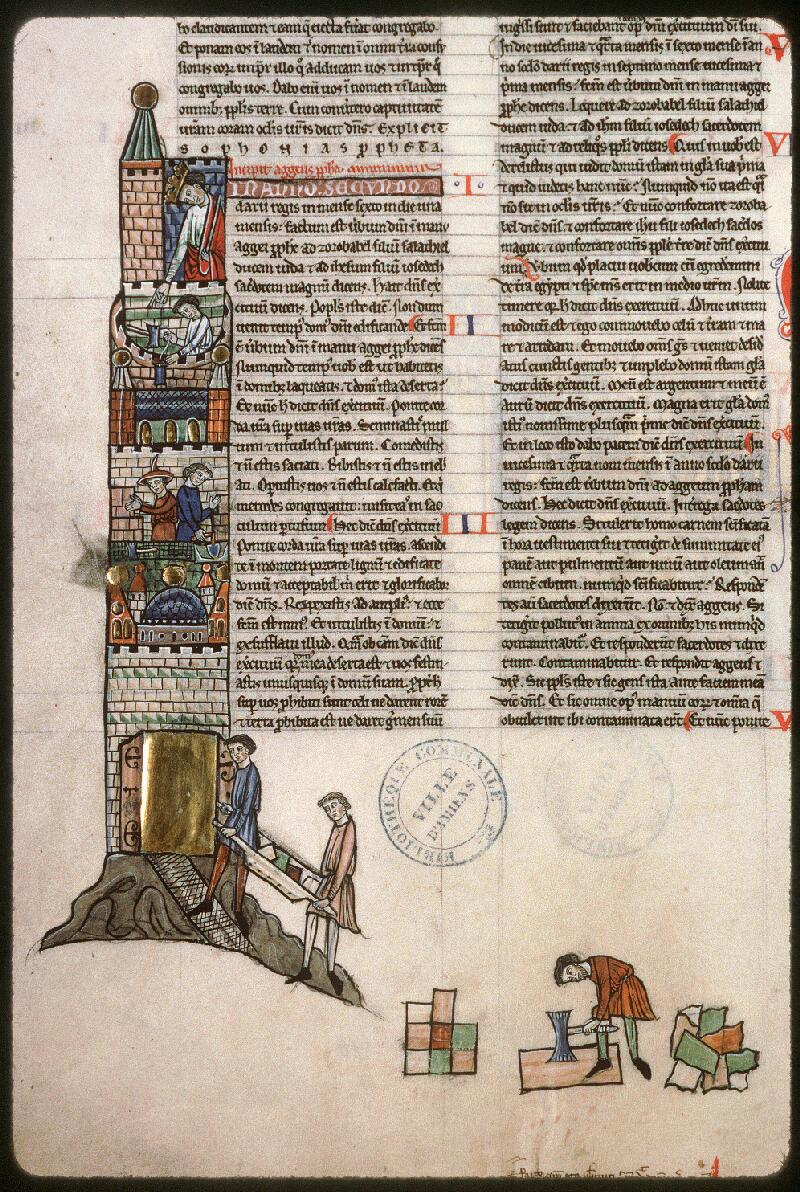 Amiens, Bibl. mun., ms. 0021, f. 167v - vue 1