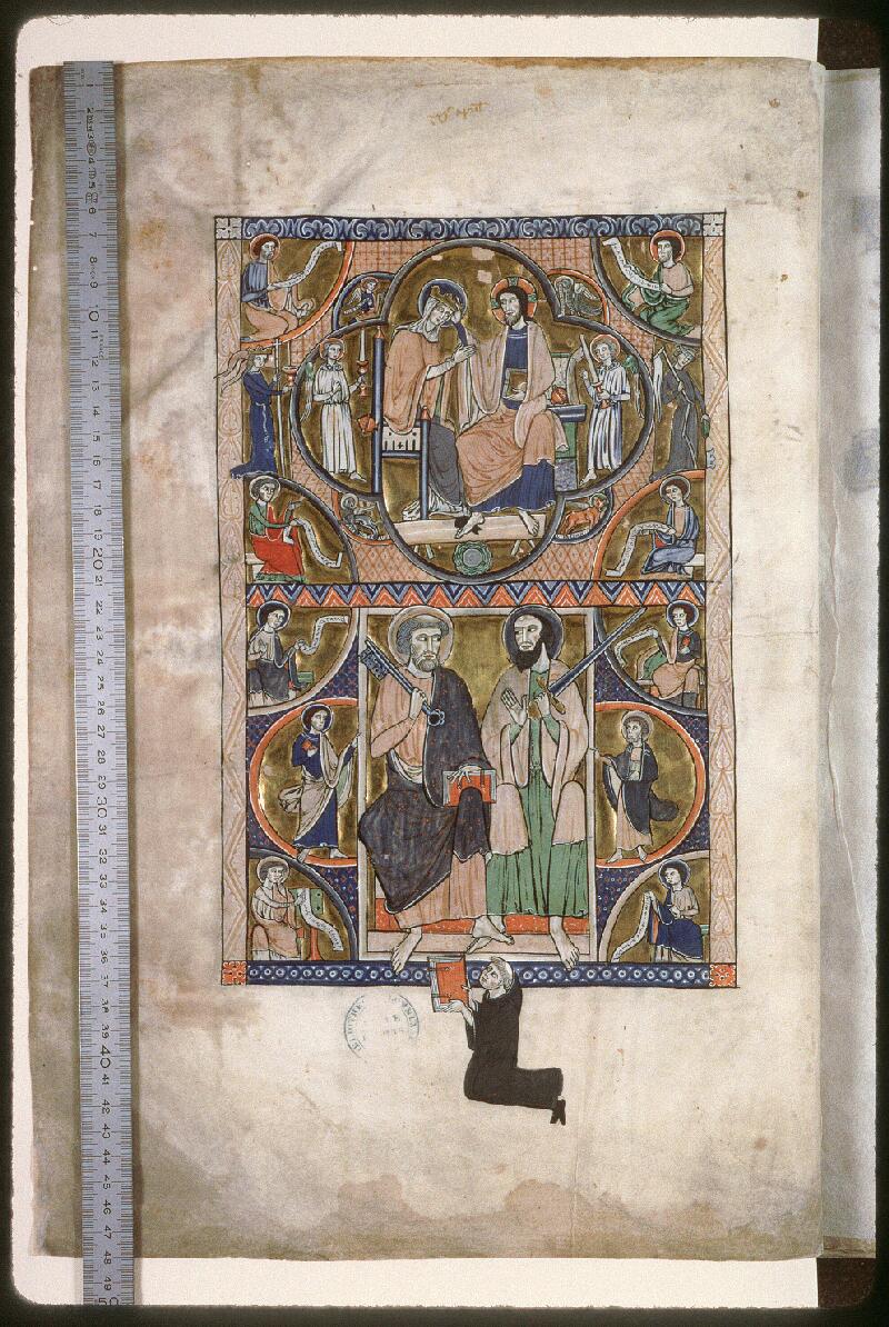Amiens, Bibl. mun., ms. 0023, f. 001v - vue 01
