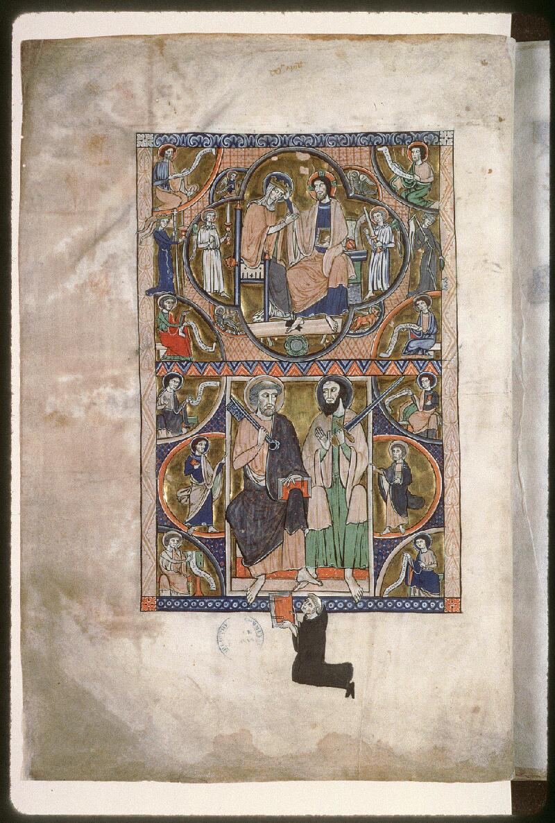 Amiens, Bibl. mun., ms. 0023, f. 001v - vue 02
