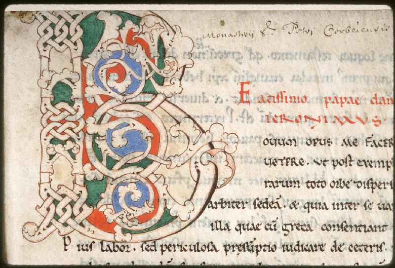 Amiens, Bibl. mun., ms. 0024, f. 002 - vue 3