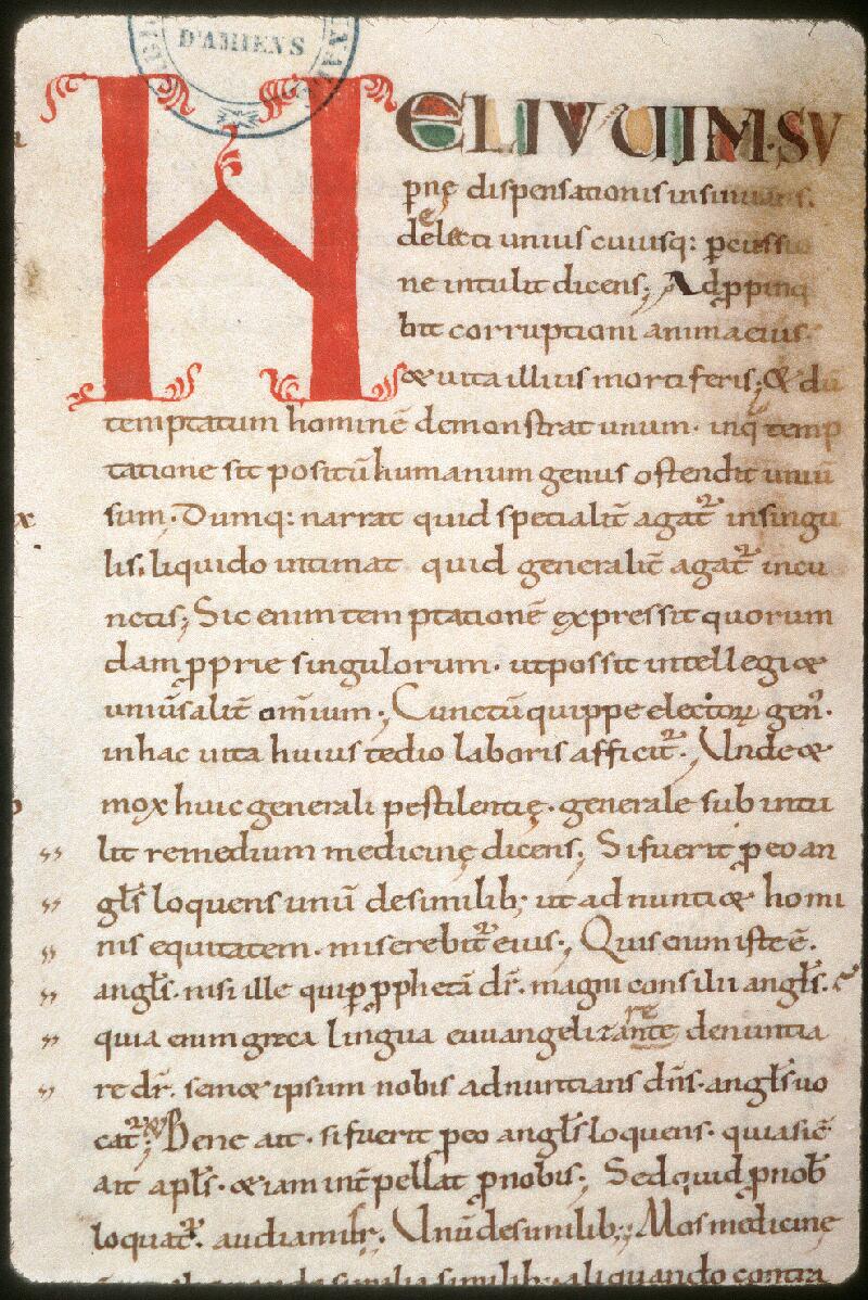Amiens, Bibl. mun., ms. 0044, f. 012 - vue 2