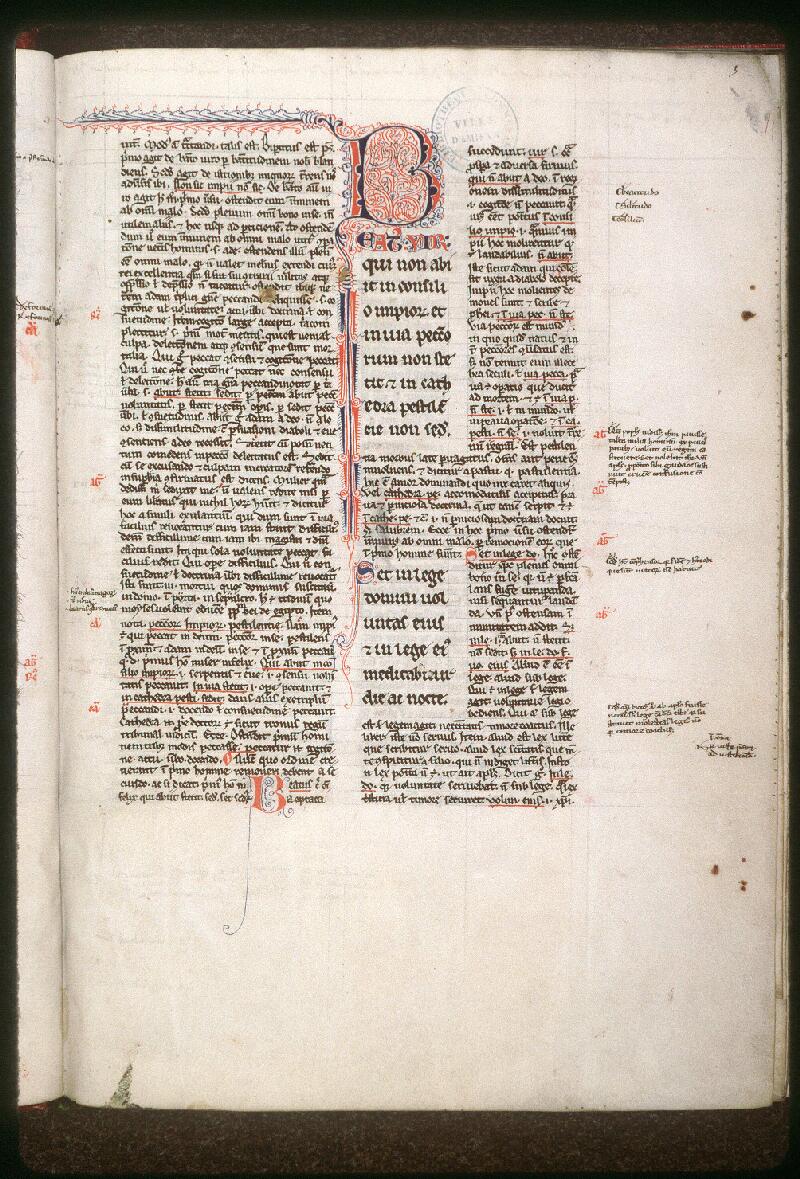 Amiens, Bibl. mun., ms. 0050, f. 003 - vue 2
