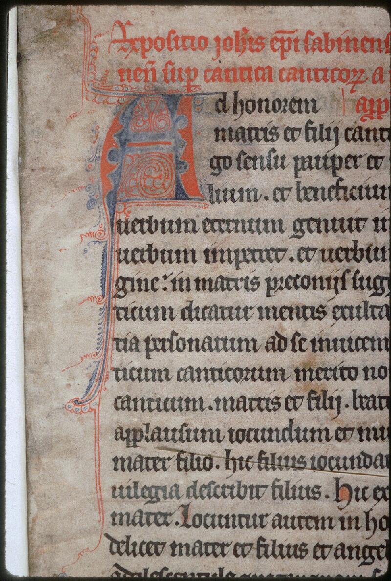 Amiens, Bibl. mun., ms. 0064, f. 001 - vue 3