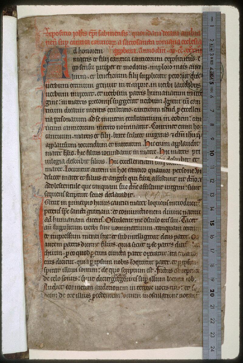 Amiens, Bibl. mun., ms. 0064, f. 001 - vue 1