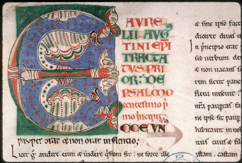 Amiens, Bibl. mun., ms. 0055, f. 001 - vue 3