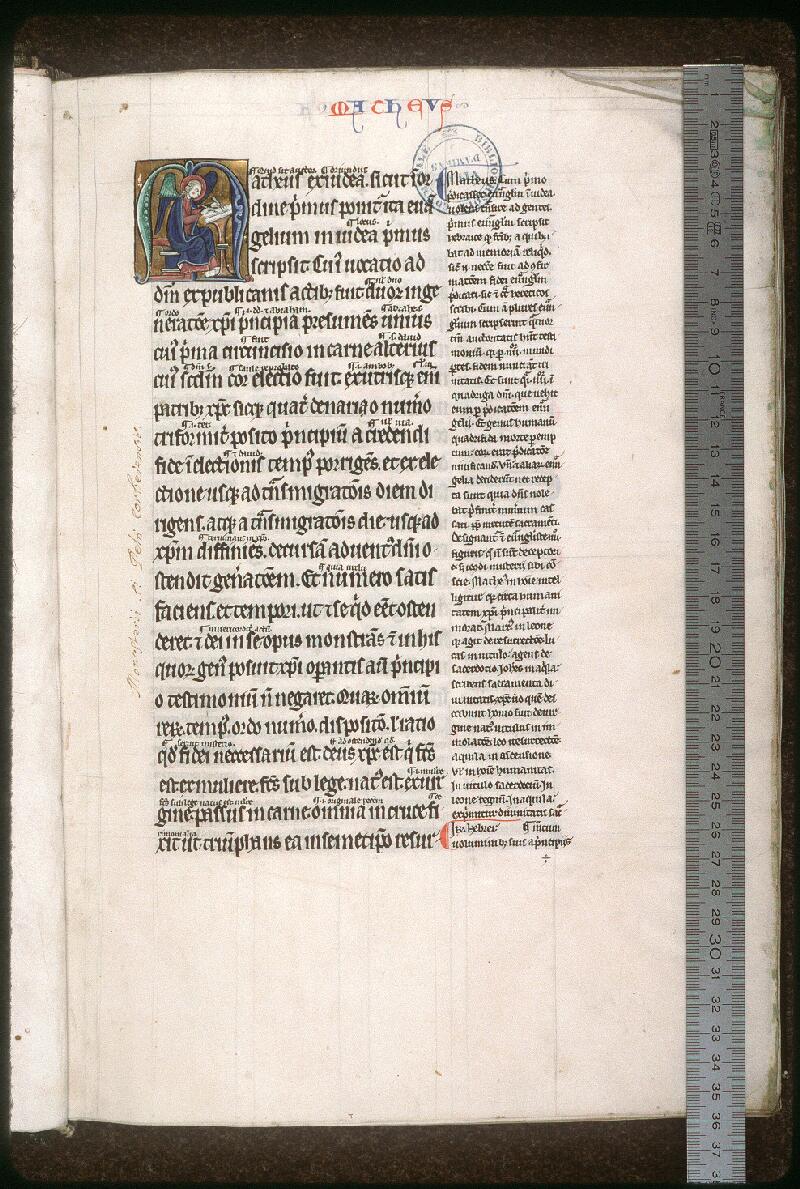 Amiens, Bibl. mun., ms. 0070, f. 001 - vue 1