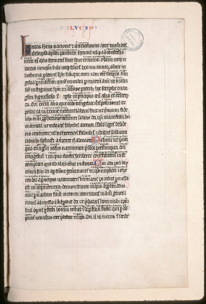 Amiens, Bibl. mun., ms. 0070, f. 143