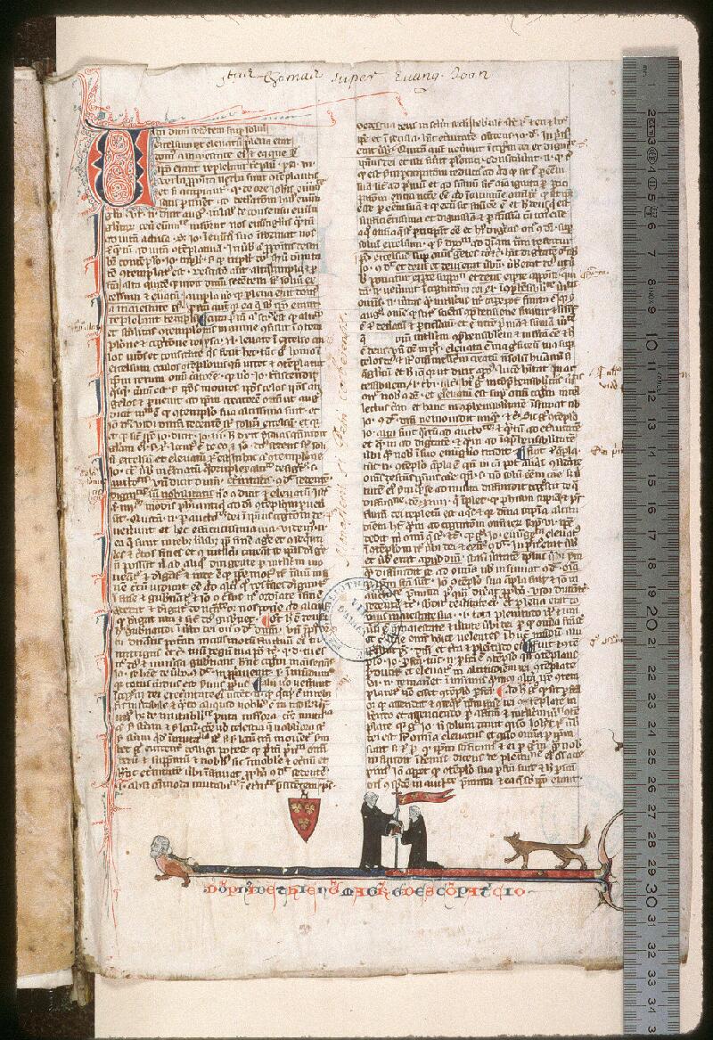 Amiens, Bibl. mun., ms. 0078, f. 001 - vue 1