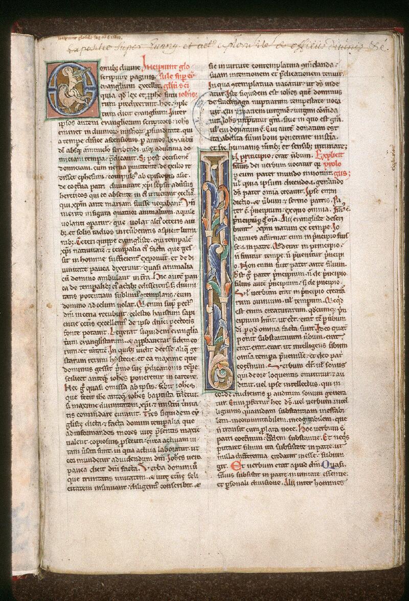 Amiens, Bibl. mun., ms. 0079, f. 001 - vue 2