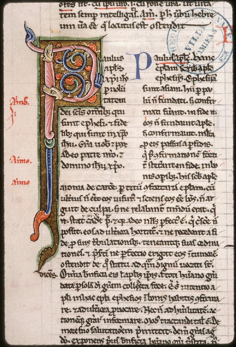 Amiens, Bibl. mun., ms. 0085, f. 135v