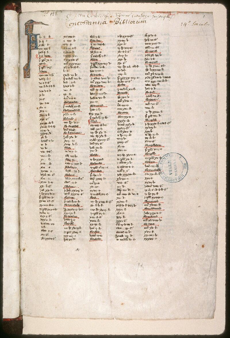 Amiens, Bibl. mun., ms. 0095, f. 001 - vue 2