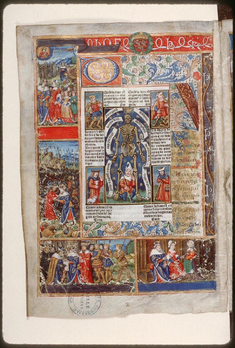 Amiens, Bibl. mun., ms. 0107, f. 001v - vue 1