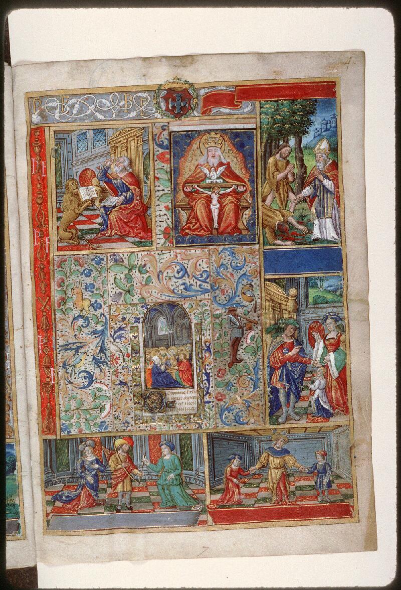 Amiens, Bibl. mun., ms. 0107, f. 004 - vue 1