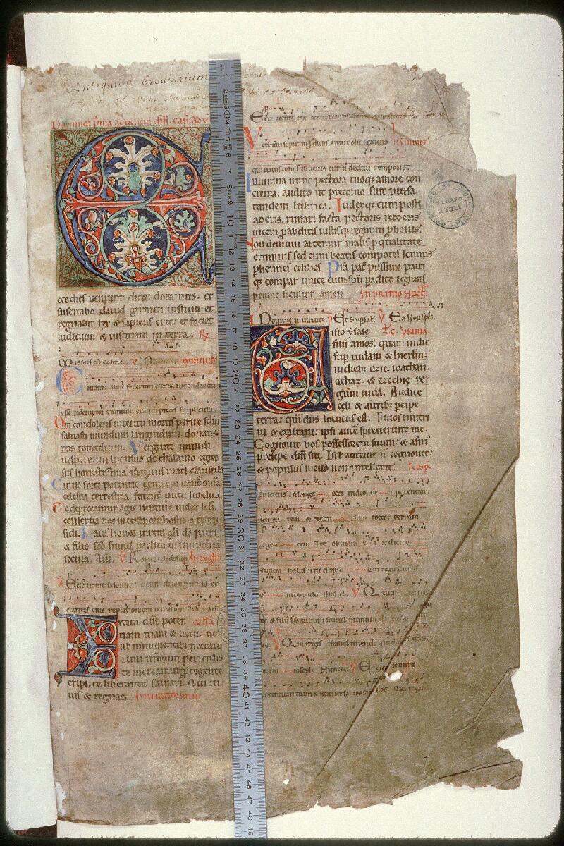 Amiens, Bibl. mun., ms. 0115, f. 001 - vue 1