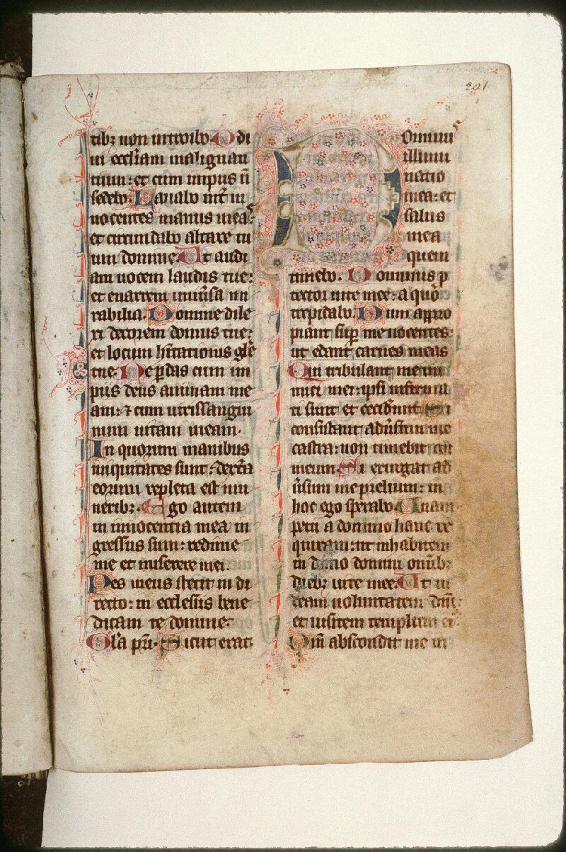 Amiens, Bibl. mun., ms. 0118, f. 201