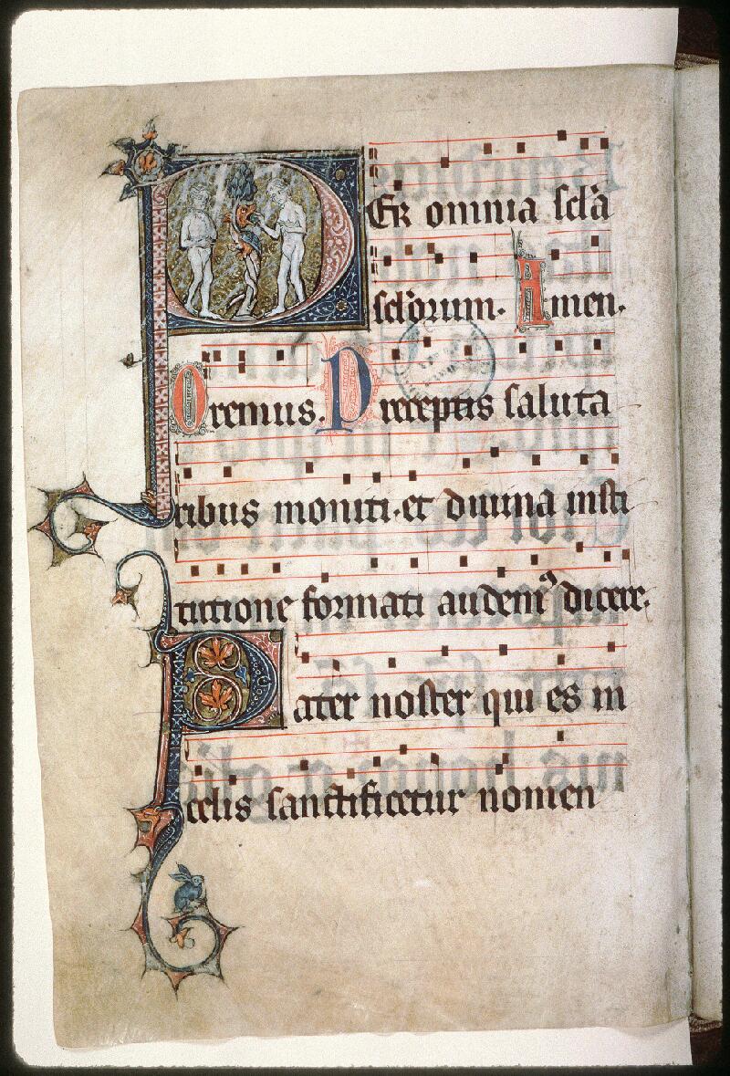 Amiens, Bibl. mun., ms. 0157, f. 128v - vue 1