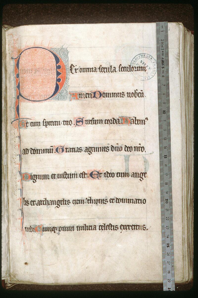 Amiens, Bibl. mun., ms. 0157, f. 002 - vue 1