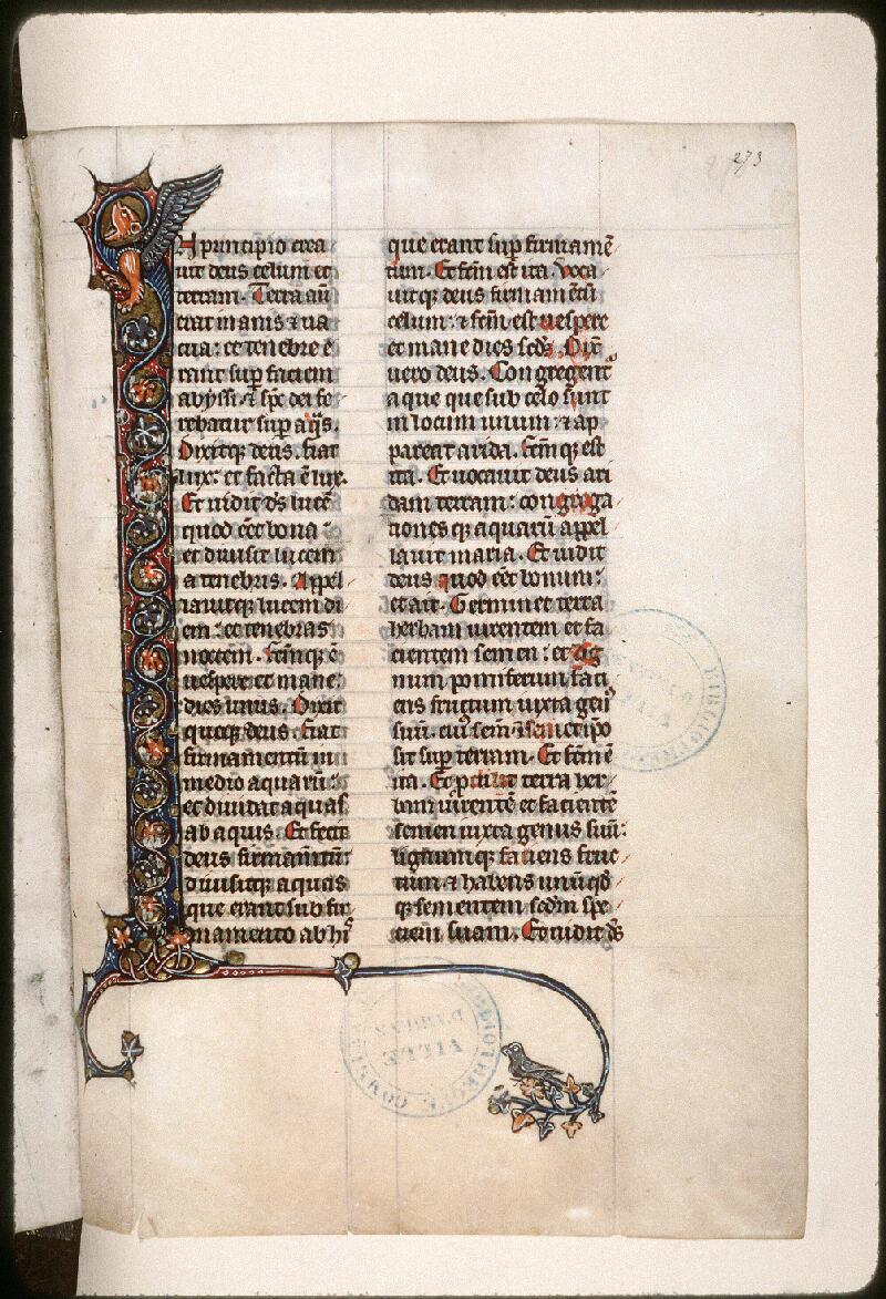 Amiens, Bibl. mun., ms. 0156, f. 273