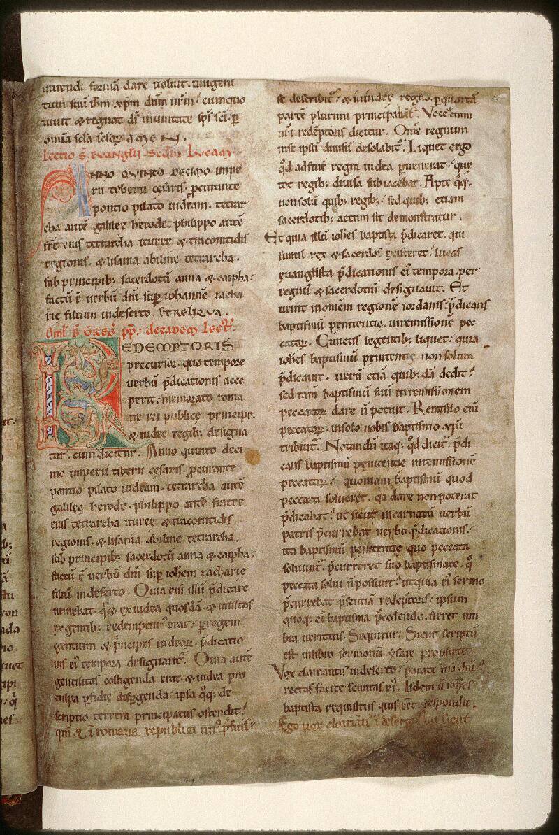 Amiens, Bibl. mun., ms. 0143, f. 014 - vue 1