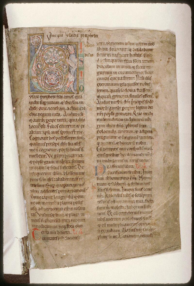 Amiens, Bibl. mun., ms. 0150, f. 001 - vue 2