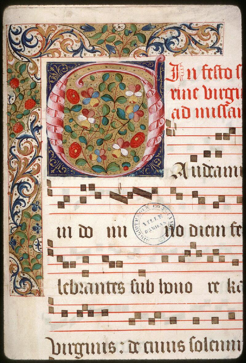 Amiens, Bibl. mun., ms. 0165, f. 001 - vue 3