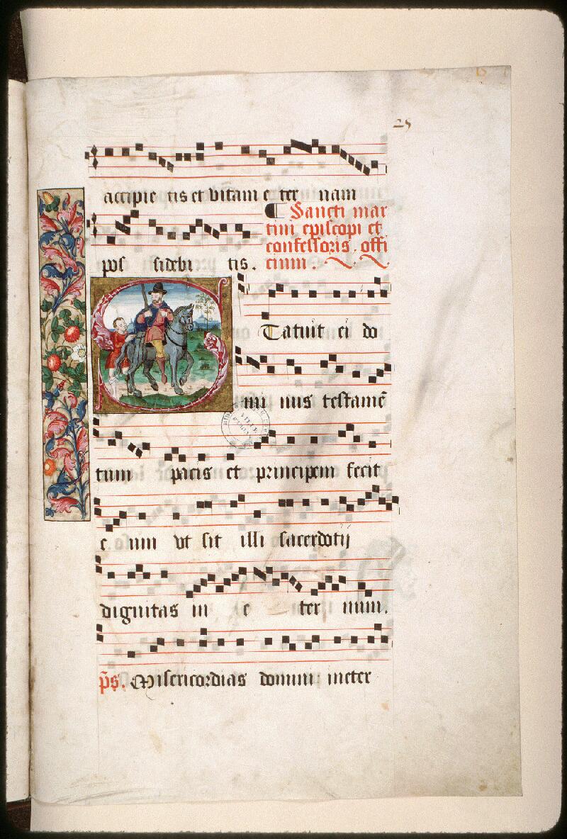 Amiens, Bibl. mun., ms. 0165, f. 025 - vue 1
