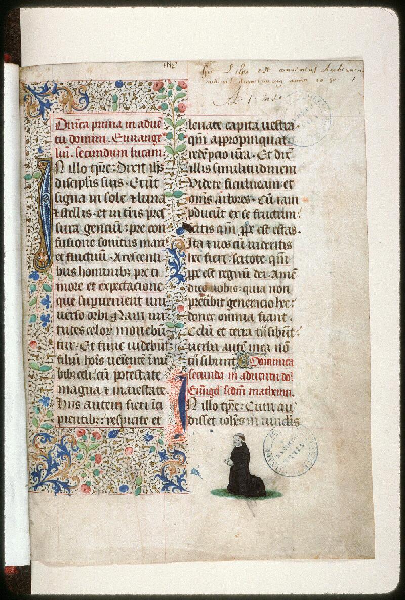 Amiens, Bibl. mun., ms. 0173, f. 001 - vue 2