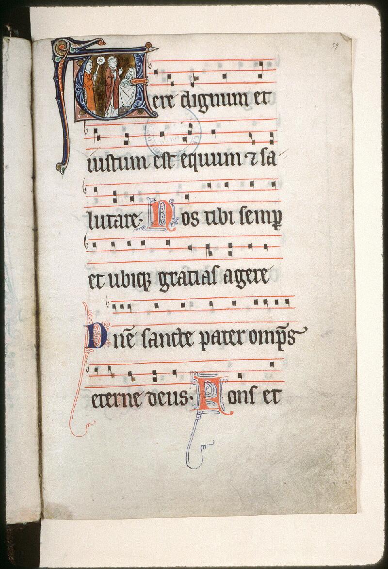 Amiens, Bibl. mun., ms. 0195, f. 039 - vue 1
